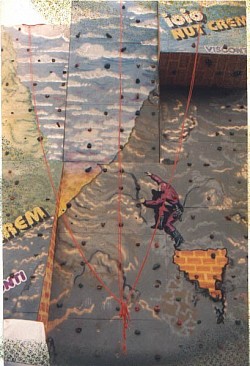 Mural Visconti - Parede de Alpinismo em Campos do Jordão - SP