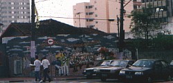 Alunos participam em mural: Projeto São Caetano conta sua História em Graffiti - Av. Goiás