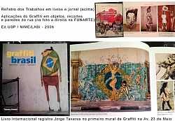 Graffiti é Literatura - 2 de alguns Livros - Artes na Rua e Atelier